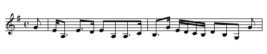 Honorable Lady Fraser of Lovat, The - staff notation