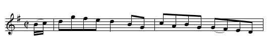 Honorable Margaret Erskine’s Reel, The - staff notation