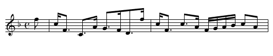 Honorable Mrs. Maule of Panmure - staff notation