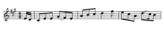 Honourable George Murray, The - staff notation