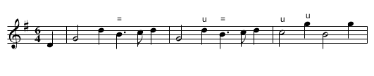 Honsup. HA.193 - staff notation