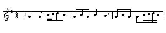 Hoop Her and Gird Her - staff notation