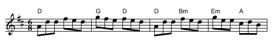 Hop Ground - staff notation
