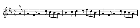 HOP -- JIG - staff notation