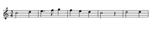 Hope Thou Curse. JJo.006 - staff notation