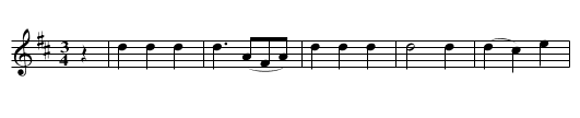 HOPE WALTZ No. 1. - staff notation