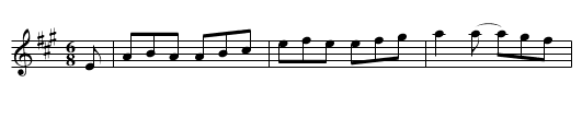 Hopkin's Corner - staff notation