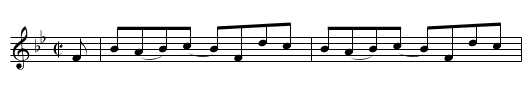 Hopkins's Hornpipe. BHp.03 - staff notation