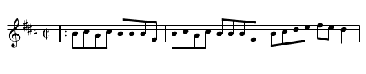 Hora Din Arges - staff notation