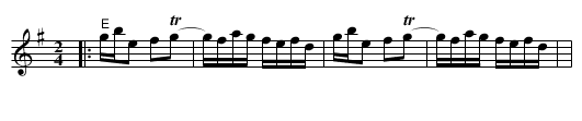 Hora la Patru - staff notation