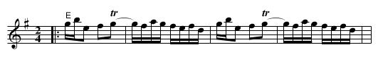 Hora la Patru - staff notation