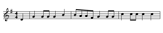 Horch auf, Kamerad, die Trommel ruft, - staff notation