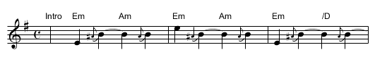 Horehronsk&yacute; Czarda&scaron; - staff notation