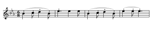 Hornless Cow, The - staff notation