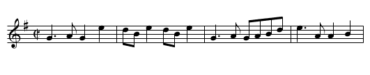 Hornpipe [18] - staff notation