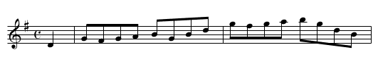 Hornpipe [26] - staff notation
