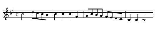 Hornpipe (33) - staff notation
