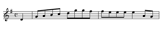 Hornpipe [48] - staff notation