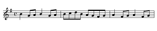 Hornpipe [65] - staff notation