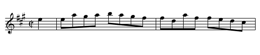 Hornpipe. EHo.034 - staff notation