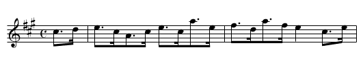 Hornpipe. JBAT8.080 - staff notation