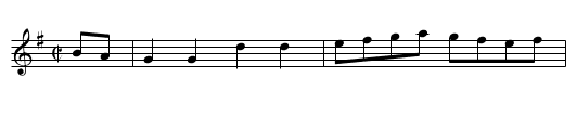Hornpipe. JBut.525, A - staff notation