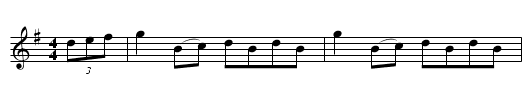 Hornpipe, Untitled. WM056 - staff notation