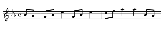 HORNPIPE - staff notation