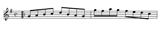 HORNPIPE - staff notation