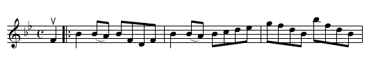 HORNPIPE - staff notation