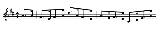 Hornpipe - staff notation