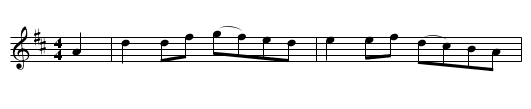 Hornpipe,A. JMT.007 - staff notation