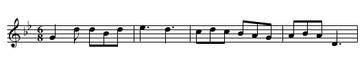 Horr's Jigg. SenH.017 - staff notation
