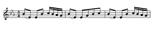 Horse and Jockey [2] - staff notation