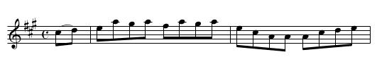 Hough Green - staff notation
