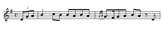 Hour Before Day, An - staff notation