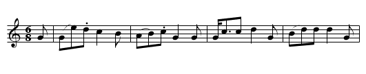 House that Jack built,The. CJF.168 - staff notation