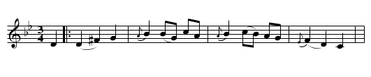 Hovdemellom leiken av Siugurd Garmo - staff notation