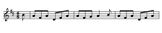 How Happy the Soldier - staff notation