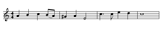 How Should I your True Love Know? - staff notation