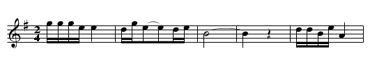 Huaihua jishi kai - staff notation