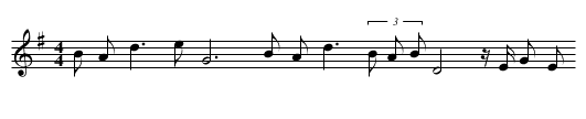 Huangjiang jao The horns of male antilope - staff notation