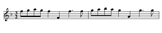 HUCKLE AND BUFF - staff notation