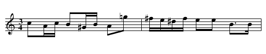 Huggaremamma - staff notation
