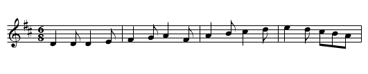 Hugh Kelly - staff notation