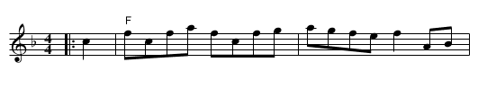 Hull's Victory - staff notation