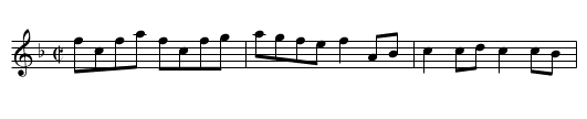 Hull's Victory - staff notation