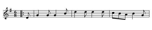 Humber Jumber - staff notation