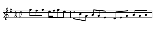 Humors of Bantry, The - staff notation