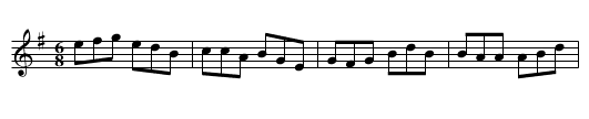 Humors of Lisheen - staff notation
